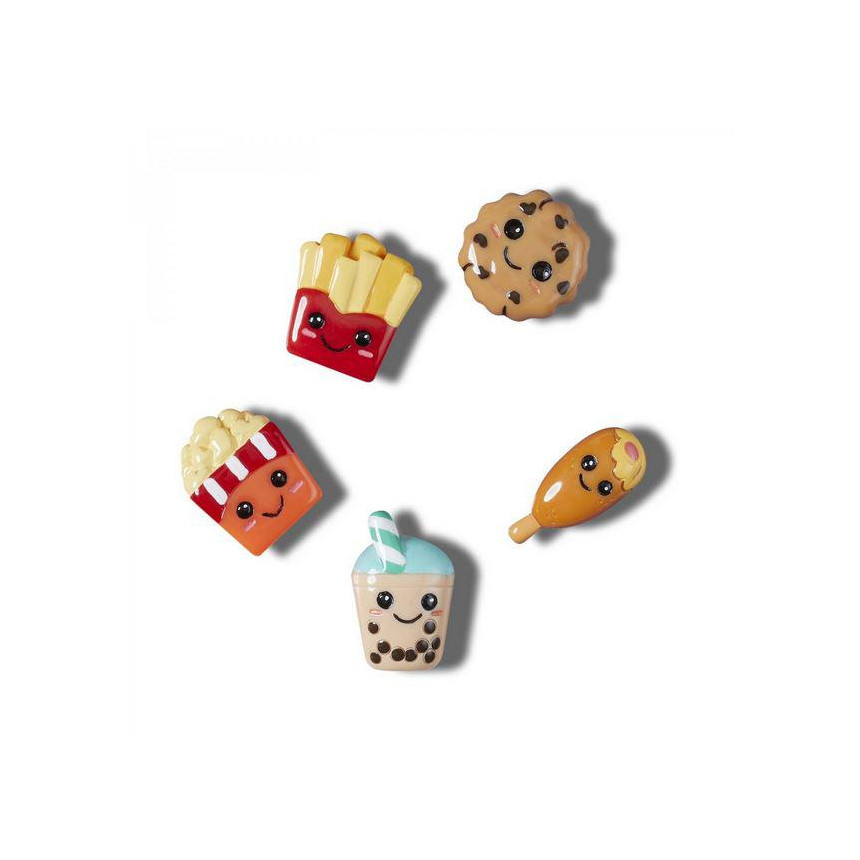 Accesorios Crocs Pack 5 Bad But Cute Foods