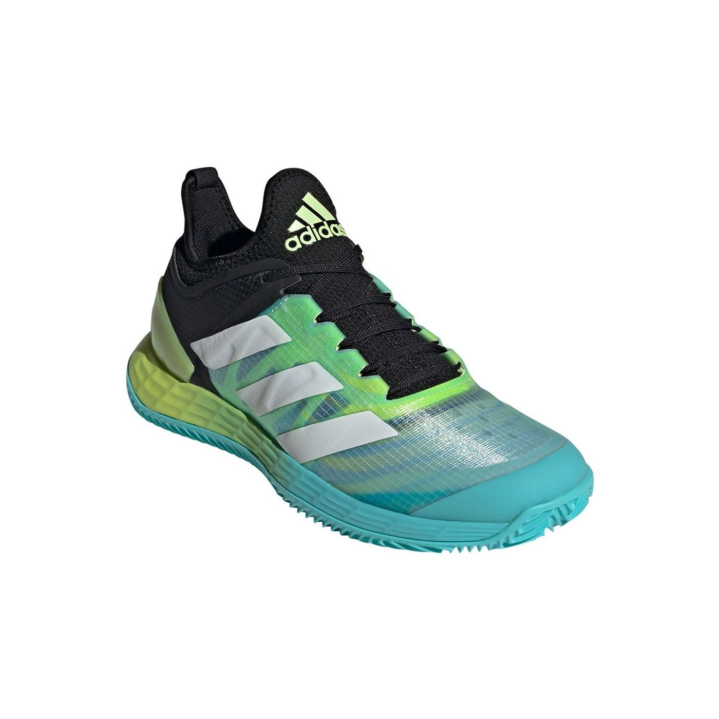 Adidas Adizero Ubersonic 4 Clay Negro Verde Mujer Gw2517