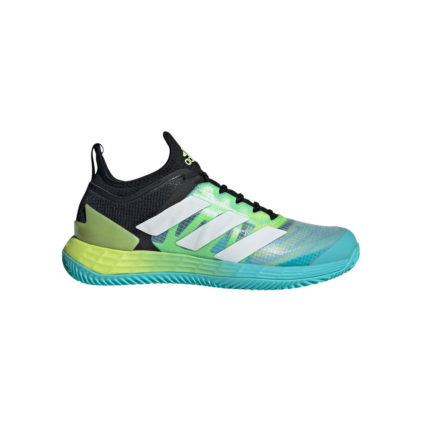 Adidas Adizero Ubersonic 4 Clay Negro Verde Mujer Gw2517