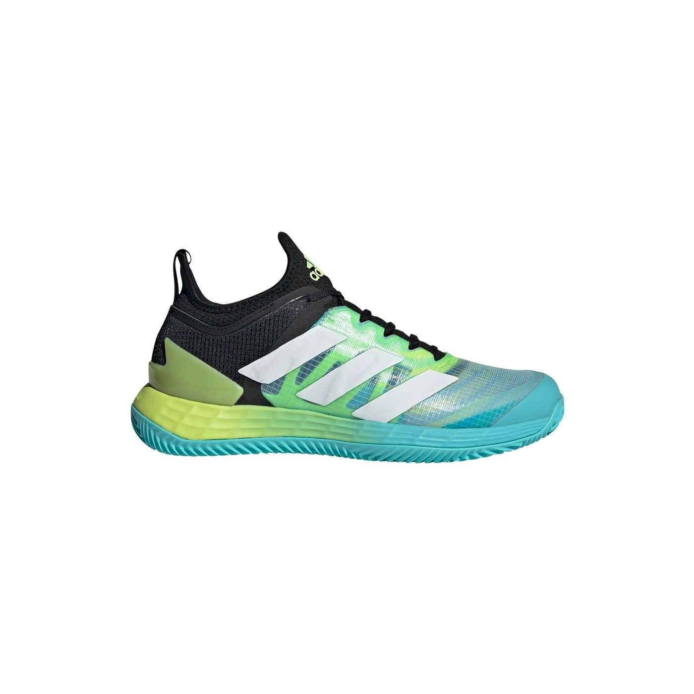 Adidas Adizero Ubersonic 4 Clay Negro Verde Mujer Gw2517