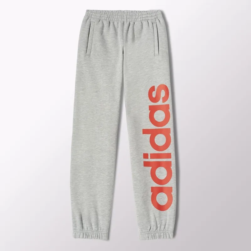 Adidas Pantalón Niño Recharged (gris/naranja)