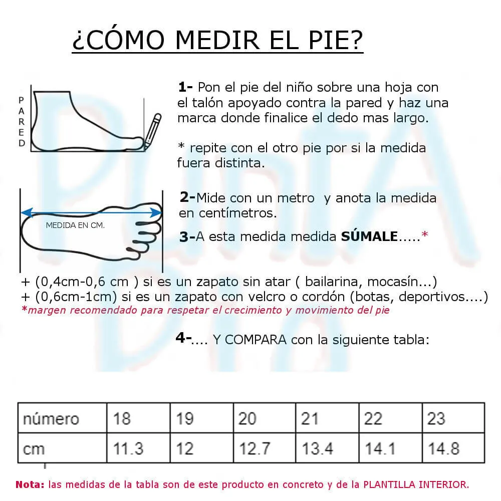 Andanines Botita Deportiva Respetuosa Bebé