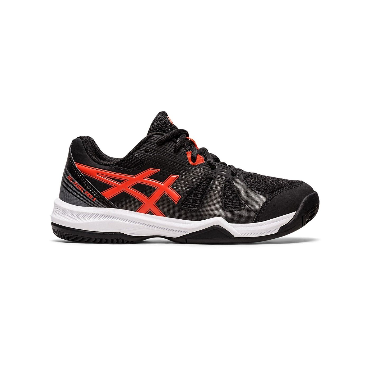 Asics Gel-padel Pro 5 Grade School Negro Rojo Junior 1044a048 001