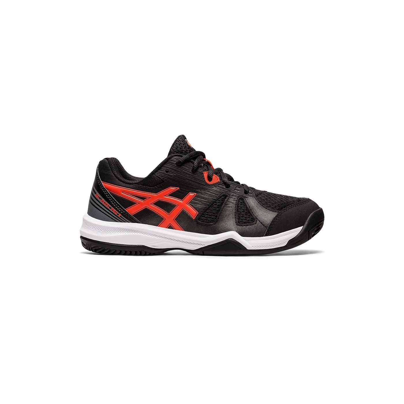 Asics Gel-padel Pro 5 Grade School Negro Rojo Junior 1044a048 001