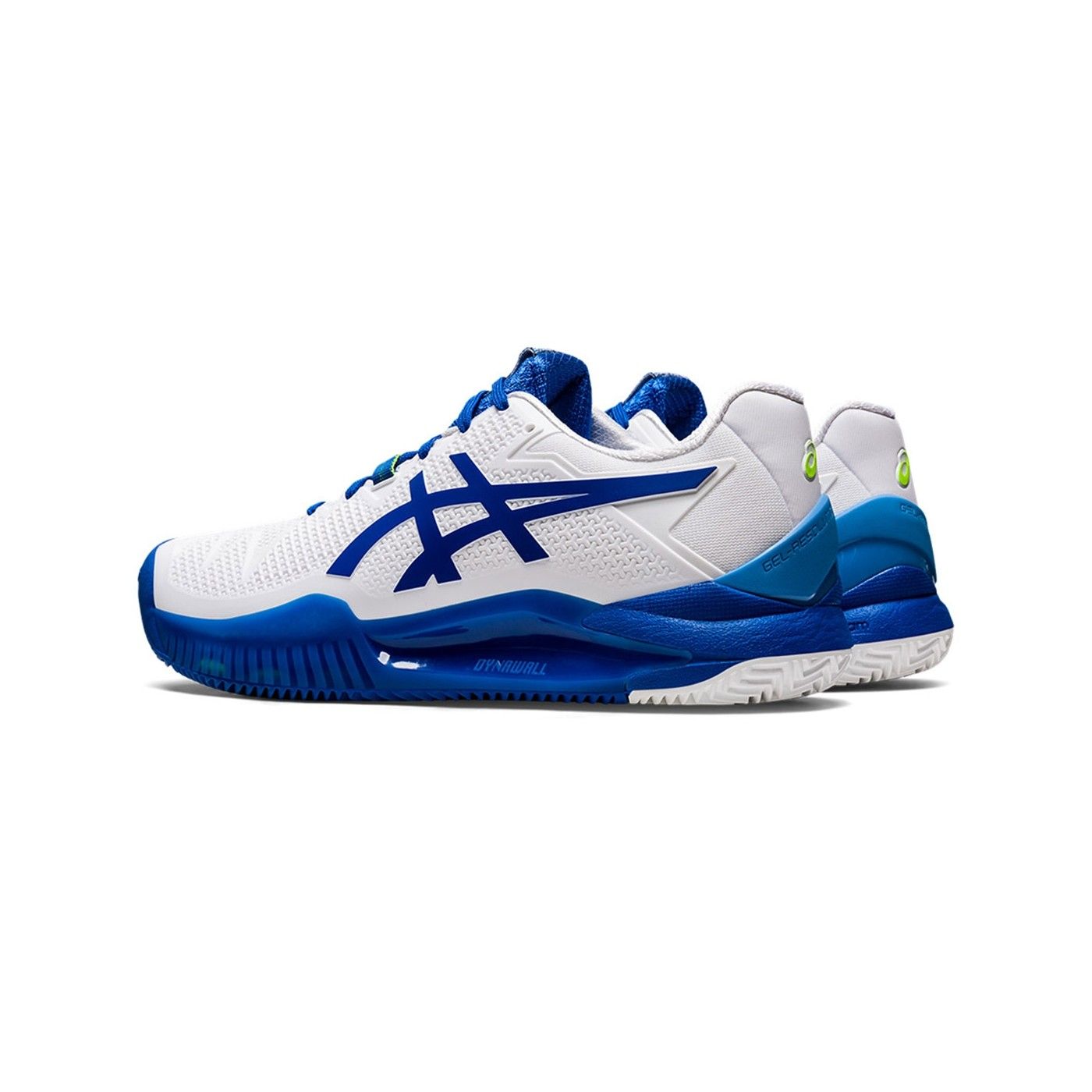 Asics Gel Resolution 8 Clay Blanco Azul 1041A346-960