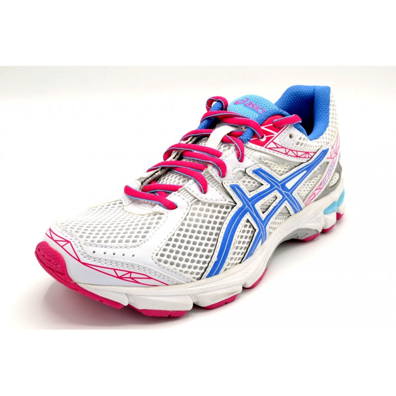 Asics Gt-1000 gs white powder pink - Zapatilla de running