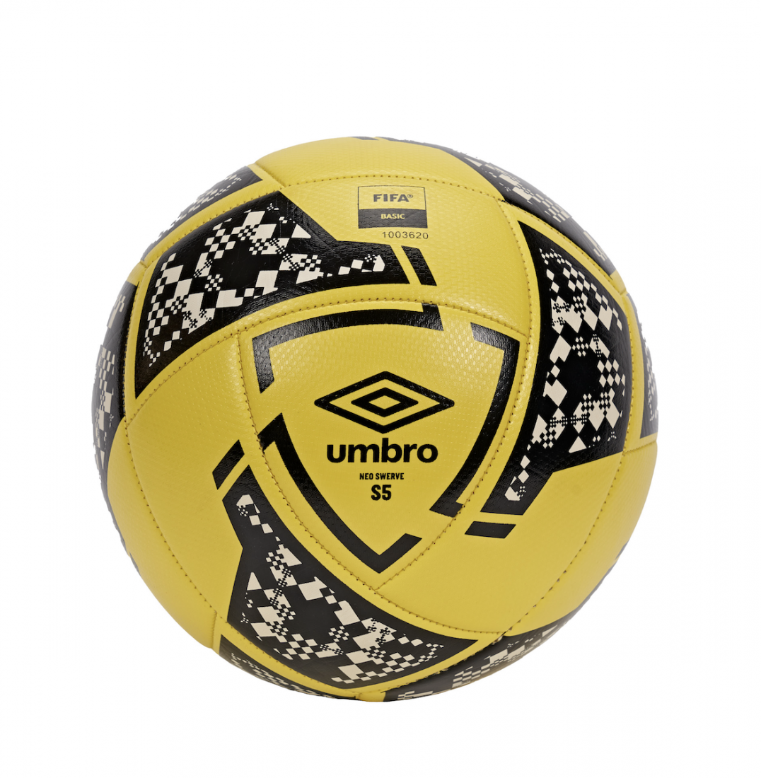 BALÓN FÚTBOL NEO SWERVE YELLOW / BLACK