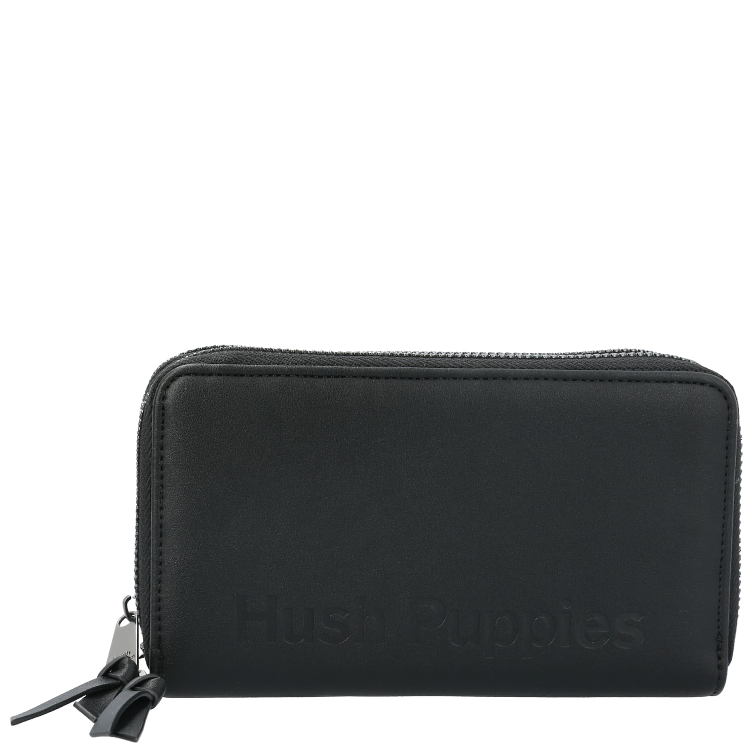 Billetera Ecocuero Mujer Hunt Wallet Negro Hush Puppies