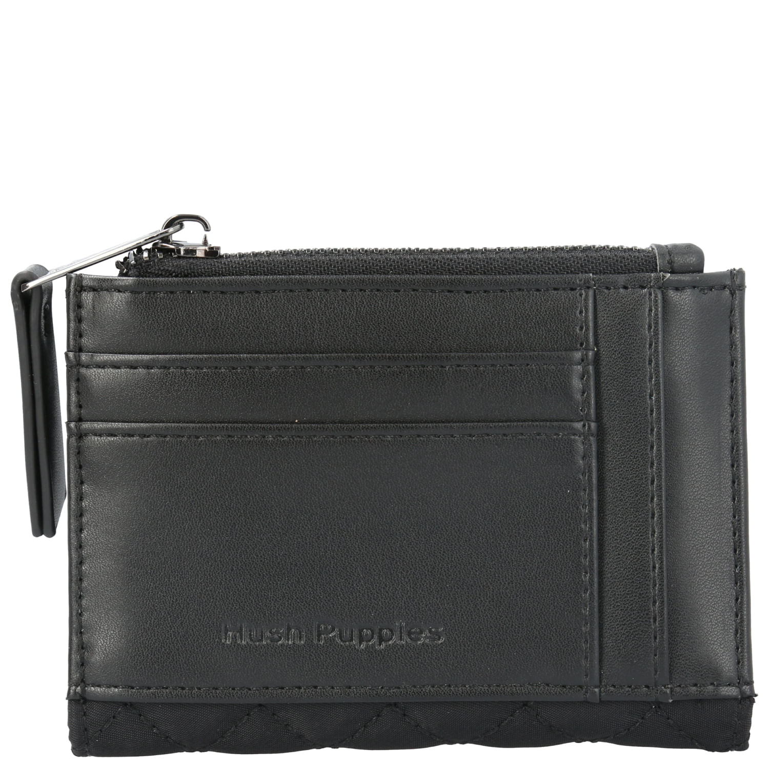 Billetera Ecocuero Mujer Pard Wallet Negro Hush Puppies