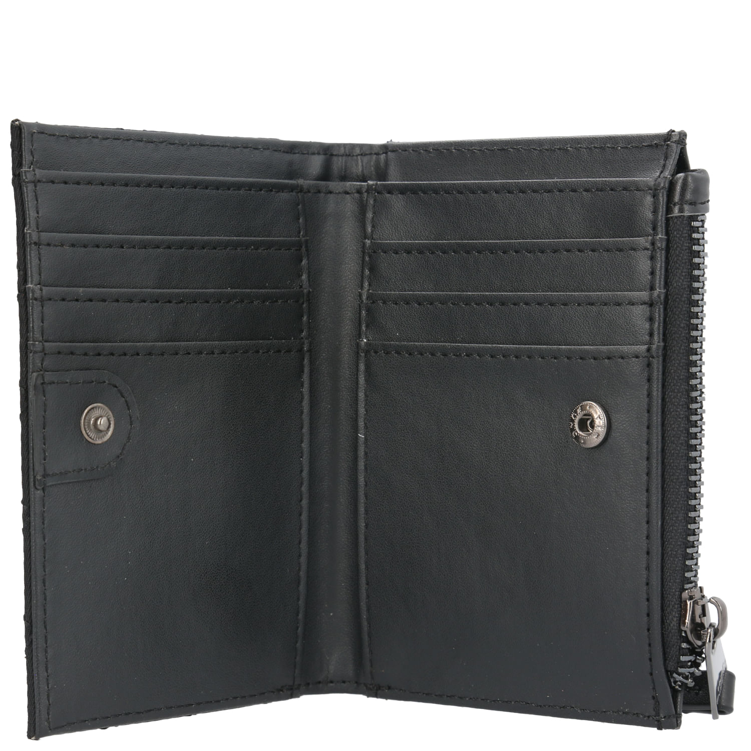 Billetera Ecocuero Mujer Pard Wallet Negro Hush Puppies