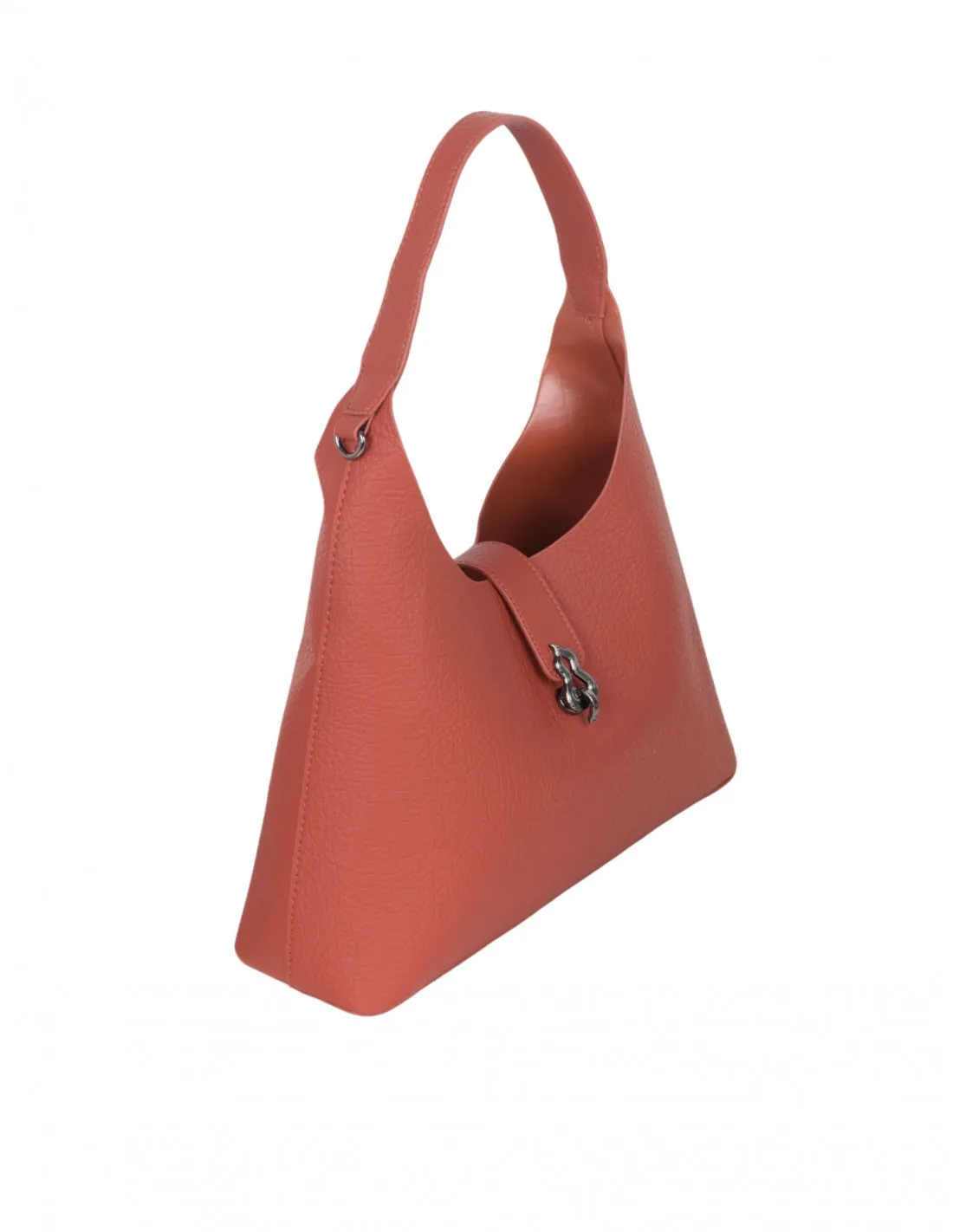 Bolso Hobo Color Teja