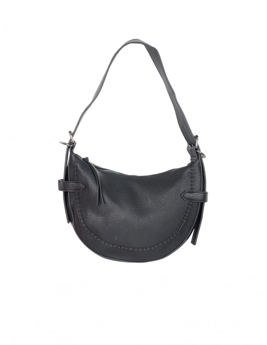 Bolso Media Luna Negro