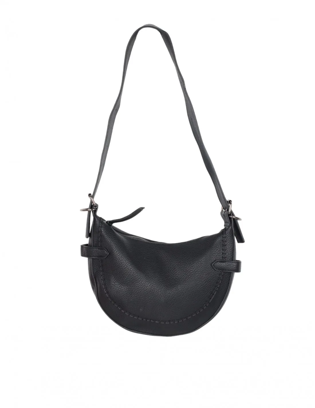 Bolso Media Luna Negro