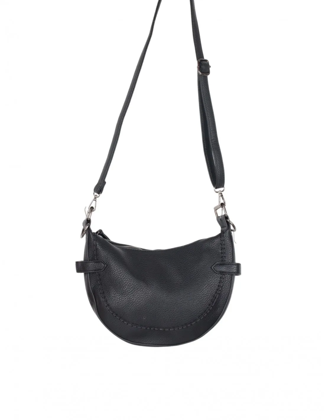 Bolso Media Luna Negro