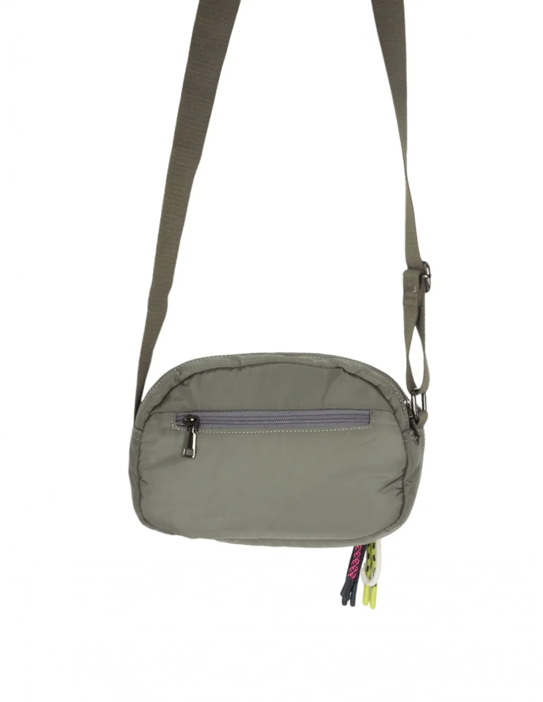 Bolso Pequeño Bandolera Nylon Verde