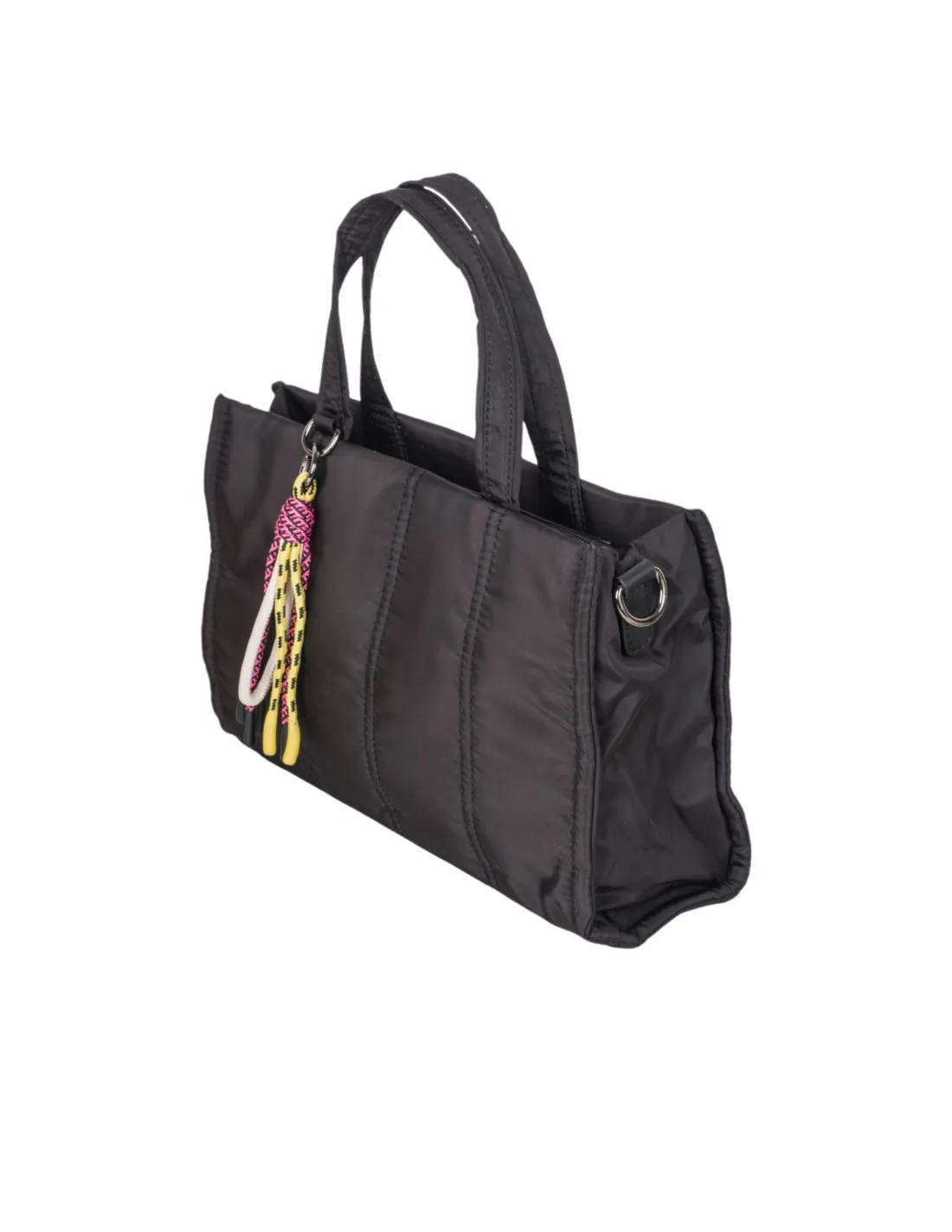 Bolso Shopper Mini Nylon Negro