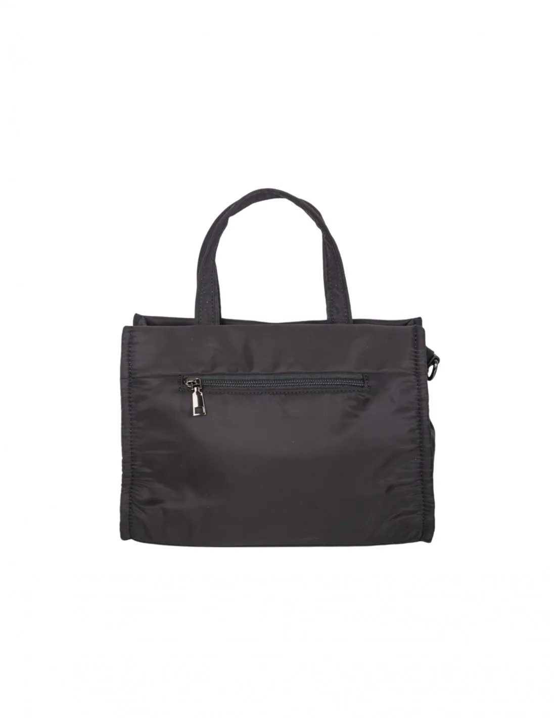 Bolso Shopper Mini Nylon Negro