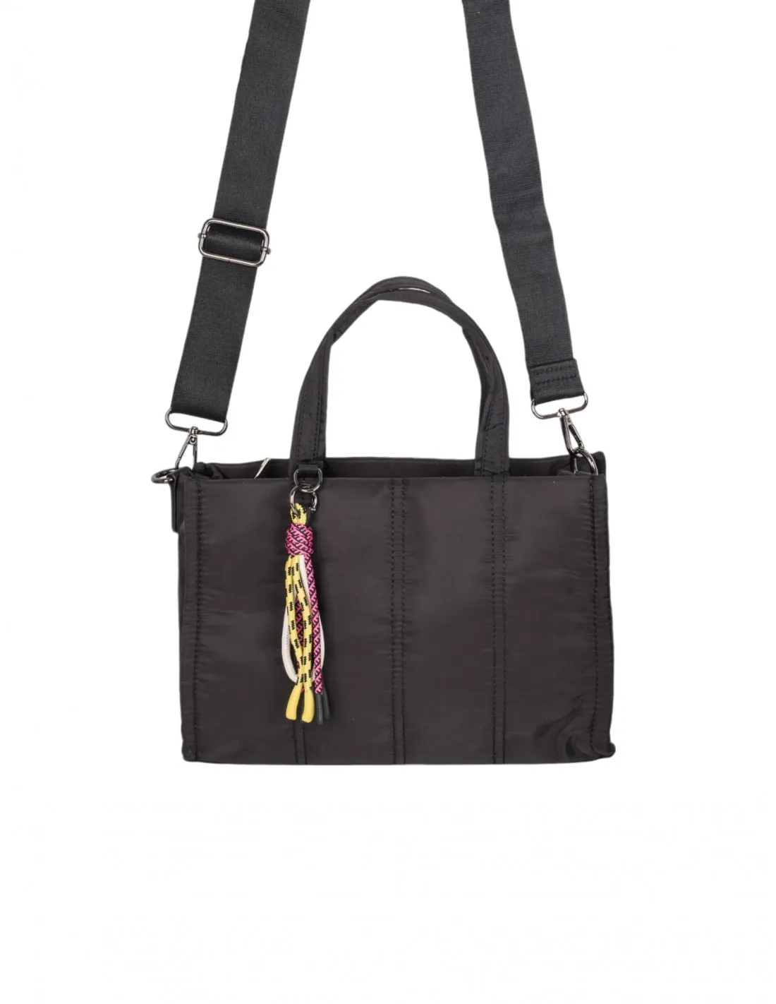 Bolso Shopper Mini Nylon Negro