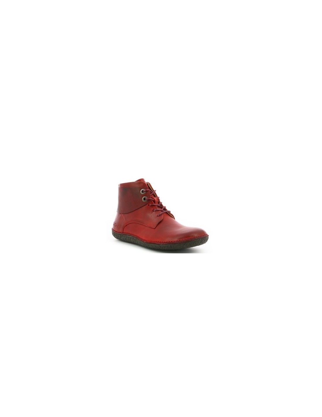 Bota Roja Baja Mujer Kickers Hobbytwo