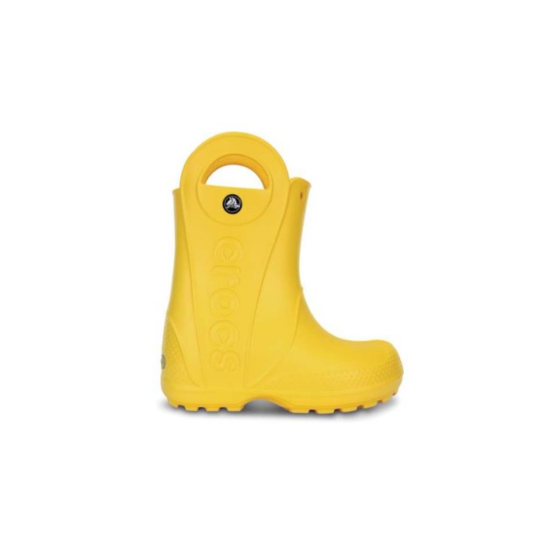 Botas Crocs Bota de lluvia infantil Handle It (Amarillo)