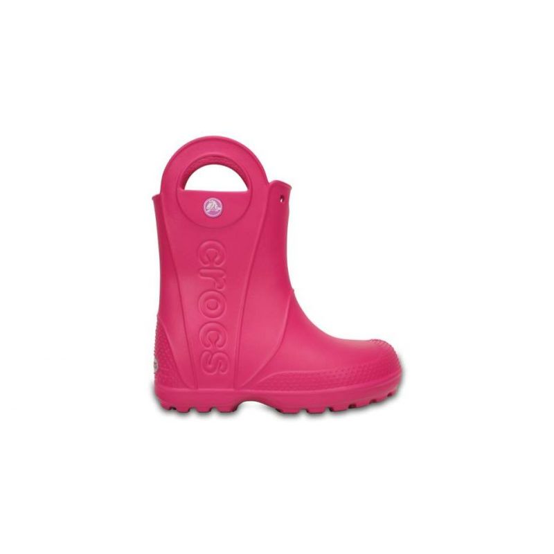 Botas Crocs Kids Handle It Rain Boot (Candy Pink)