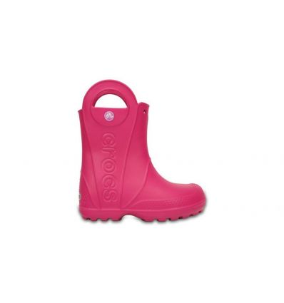 Botas Crocs Kids Handle It Rain Boot (Candy Pink)