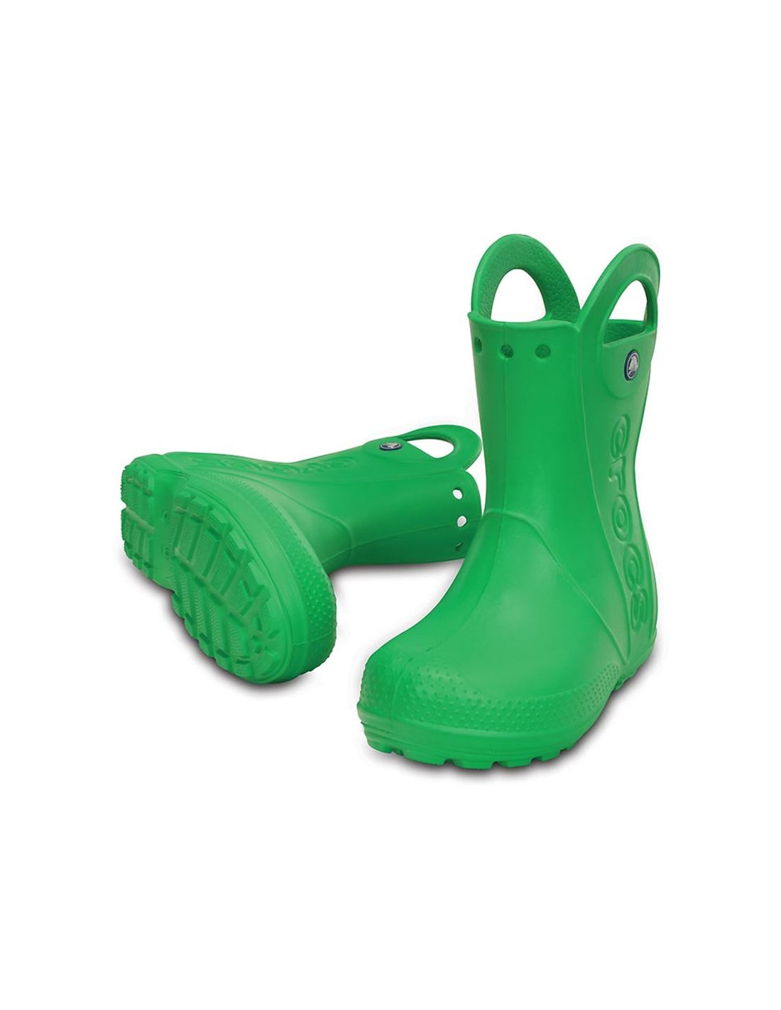 Botas de agua Crocs Handle It Rain Boot Verde Infantil