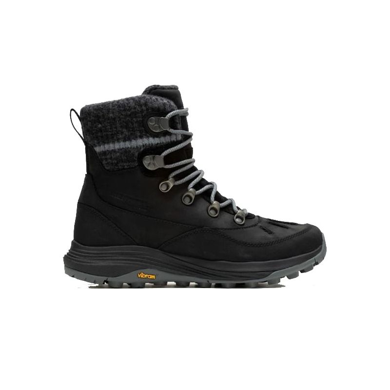 Botas de invierno Merrell Siren 4 Thermo Mid Zip Waterproof (Black) Mujer