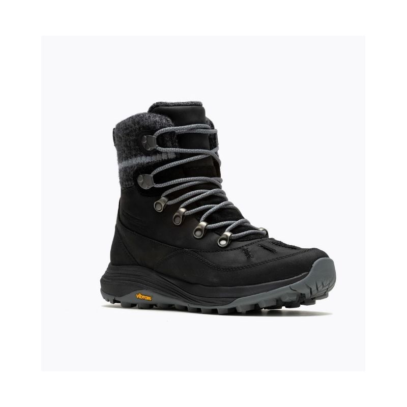 Botas de invierno Merrell Siren 4 Thermo Mid Zip Waterproof (Black) Mujer