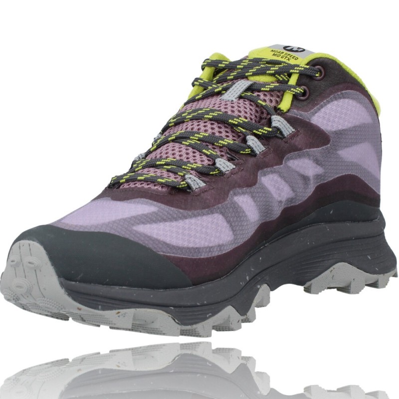 Botas Mujer Gore-Tex Trekking de Merrell Moad Speed Mid GTX J067516