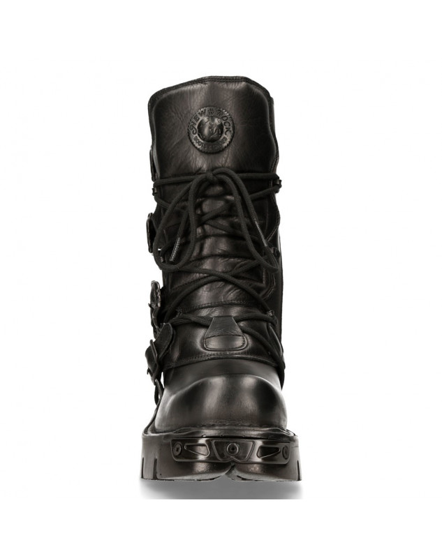 BOTAS NEW ROCK METALLIC COLLECTION CON HEBILLAS