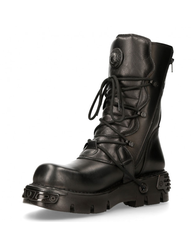 BOTAS NEW ROCK METALLIC COLLECTION CON HEBILLAS