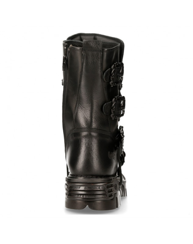 BOTAS NEW ROCK METALLIC COLLECTION CON HEBILLAS