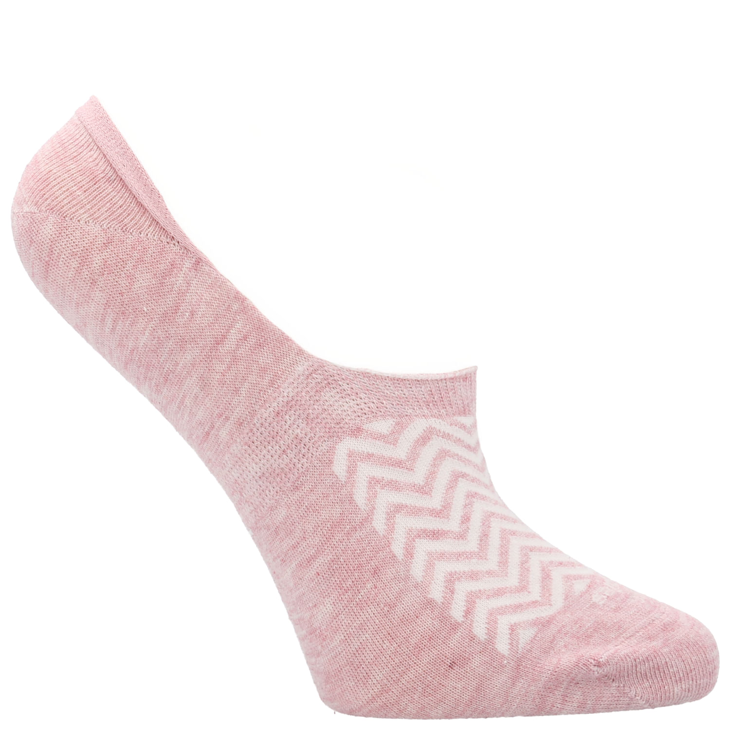 Calcetin Algodón Mujer Inv Zigzag Rosado Hush Puppies