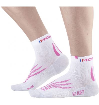 Calcetines trail/running Monnet Run X-light (BLANCO ROSA)