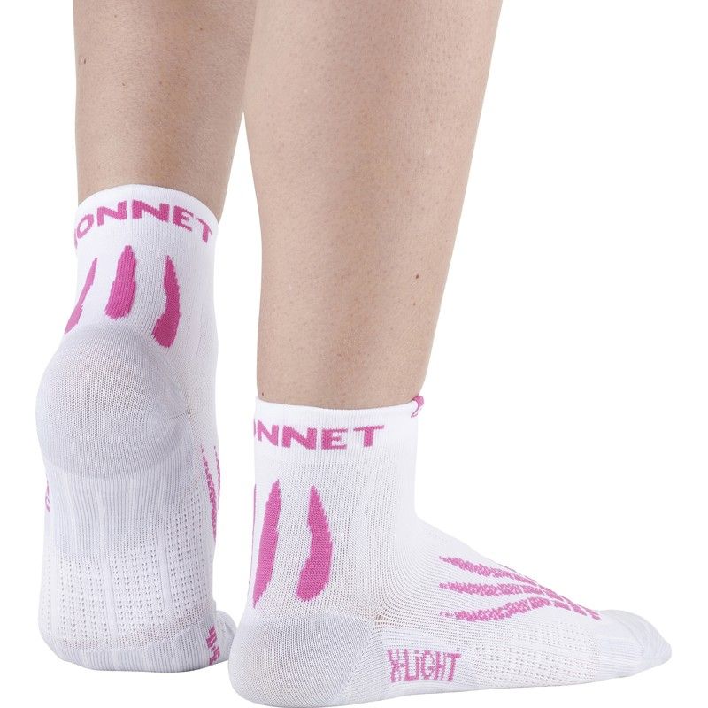 Calcetines trail/running Monnet Run X-light (BLANCO ROSA)