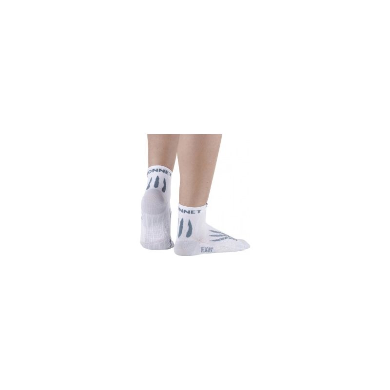 Calcetines Trail/Running Monnet Run X-light (BLANCO/GREY)