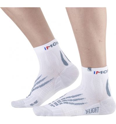 Calcetines Trail/Running Monnet Run X-light (BLANCO/GREY)