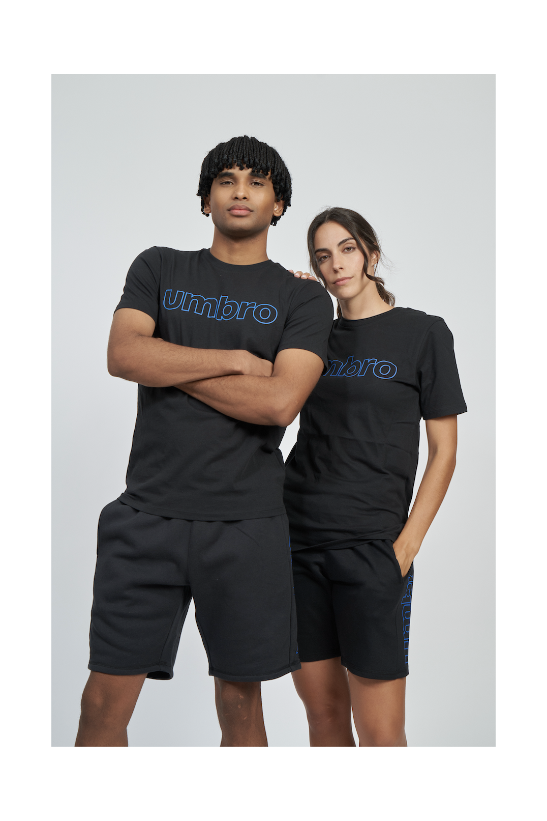 CAMISETA UMBRO FW LINEAR LOGO GRAPHIC TEEBLACK