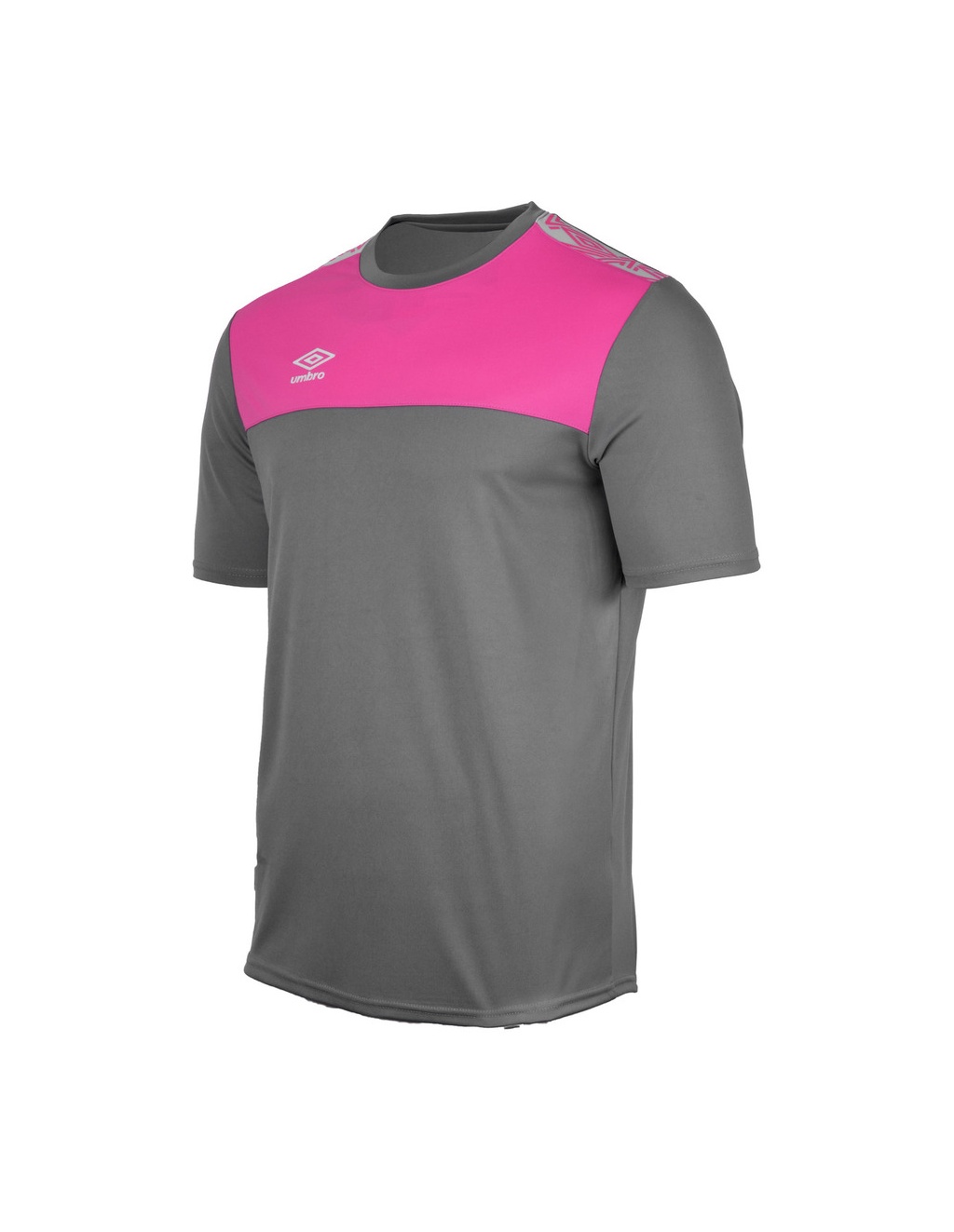 Camiseta Umbro Ness Grey / Pink