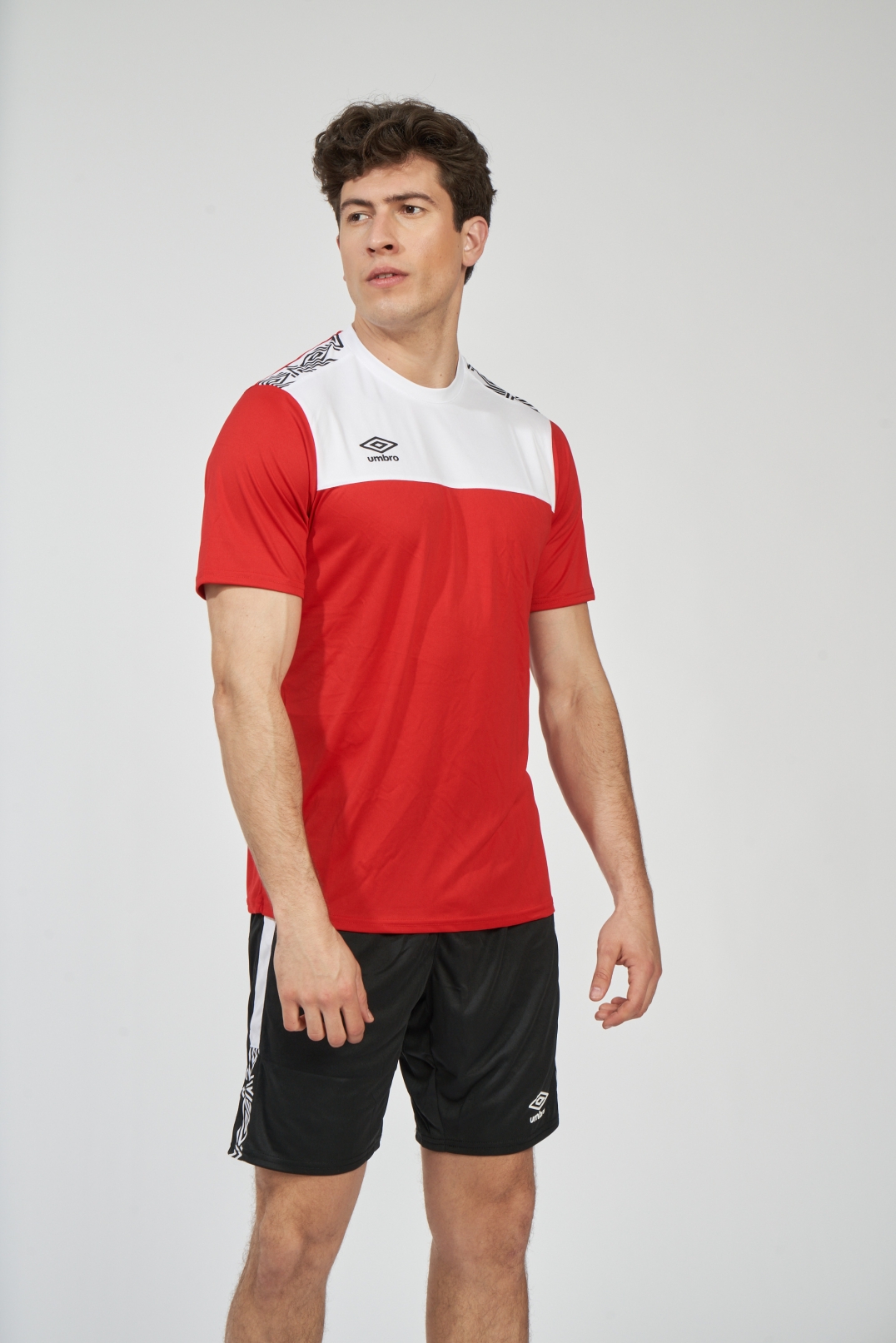 Camiseta Umbro Ness Red / White