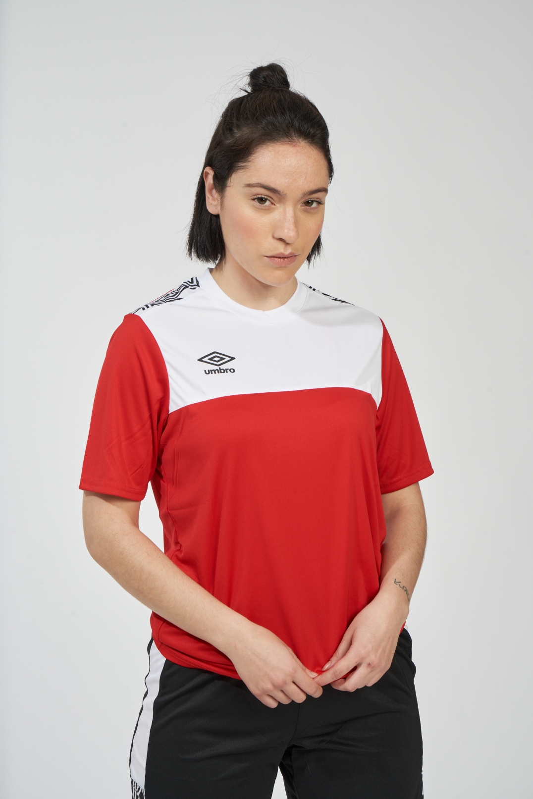 Camiseta Umbro Ness Red / White