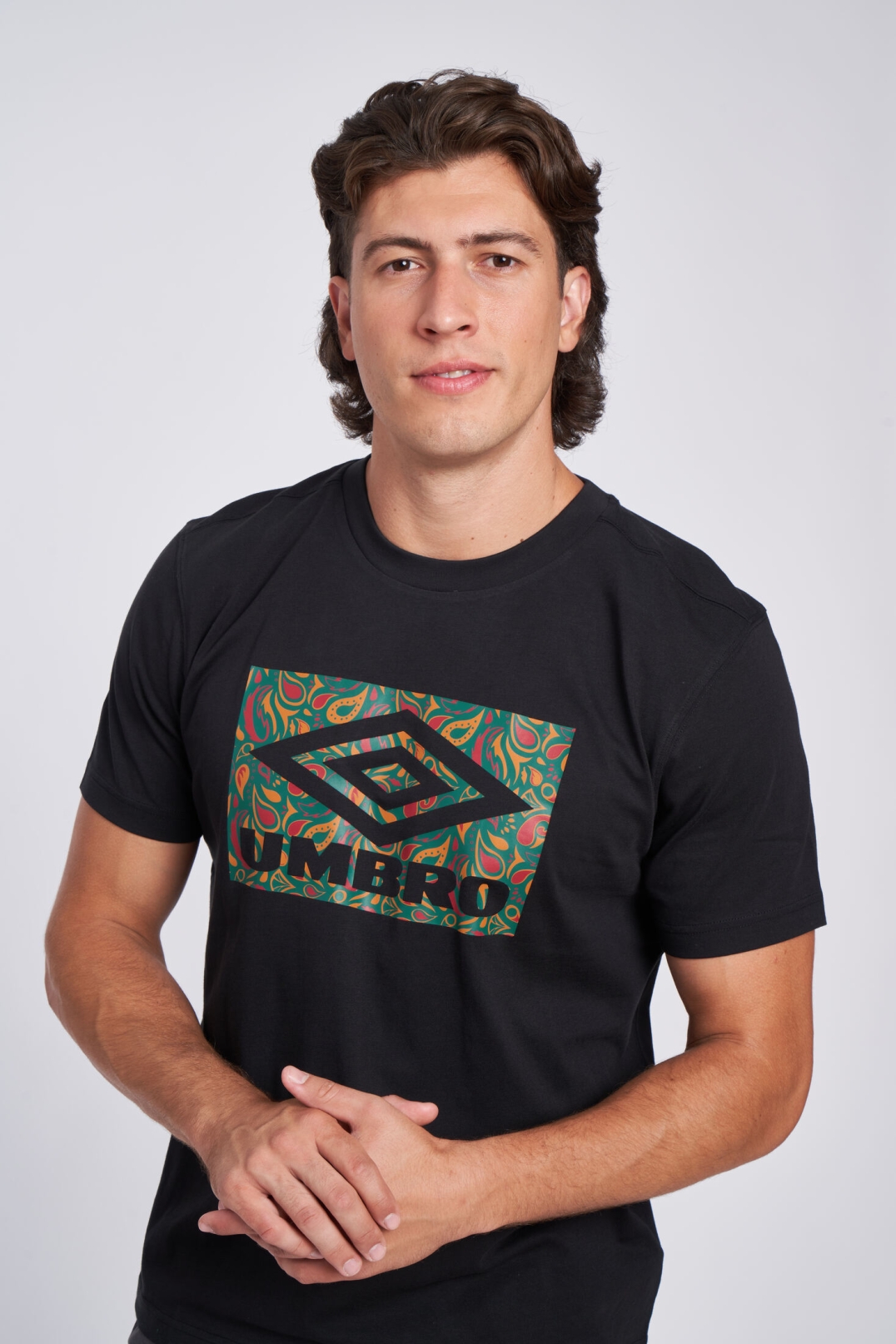 Camiseta Umbro Paisley Graphic Tee Black