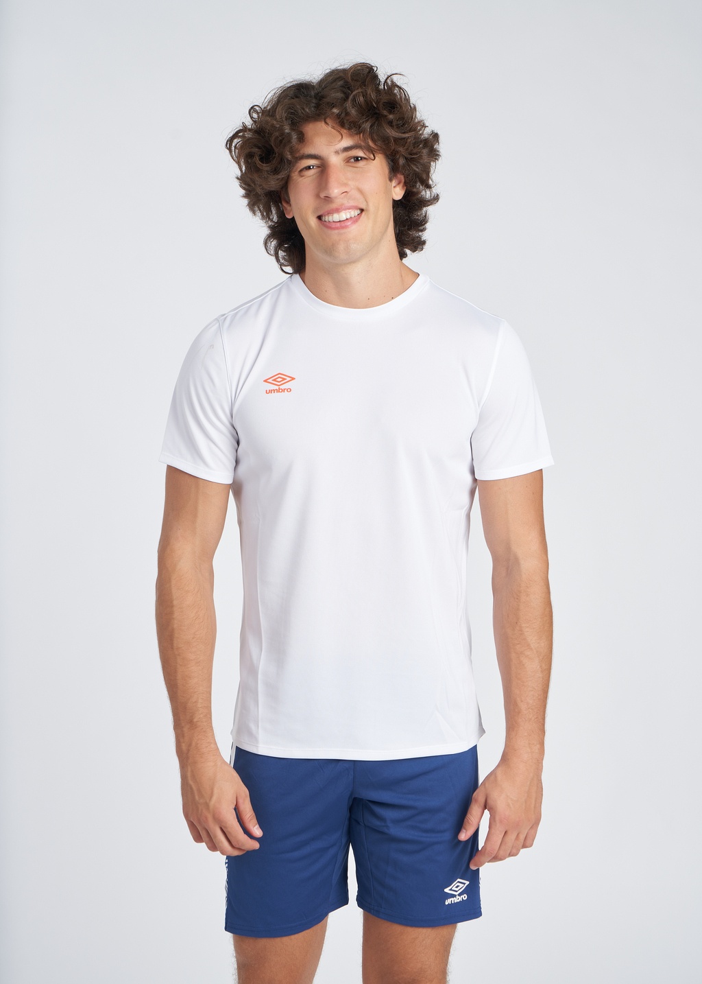 Camiseta Umbro Pro Silo White / Blue