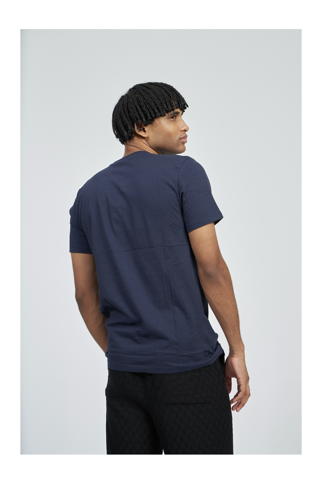 Camiseta Umbro Wardrobe Small Logo Navy / White