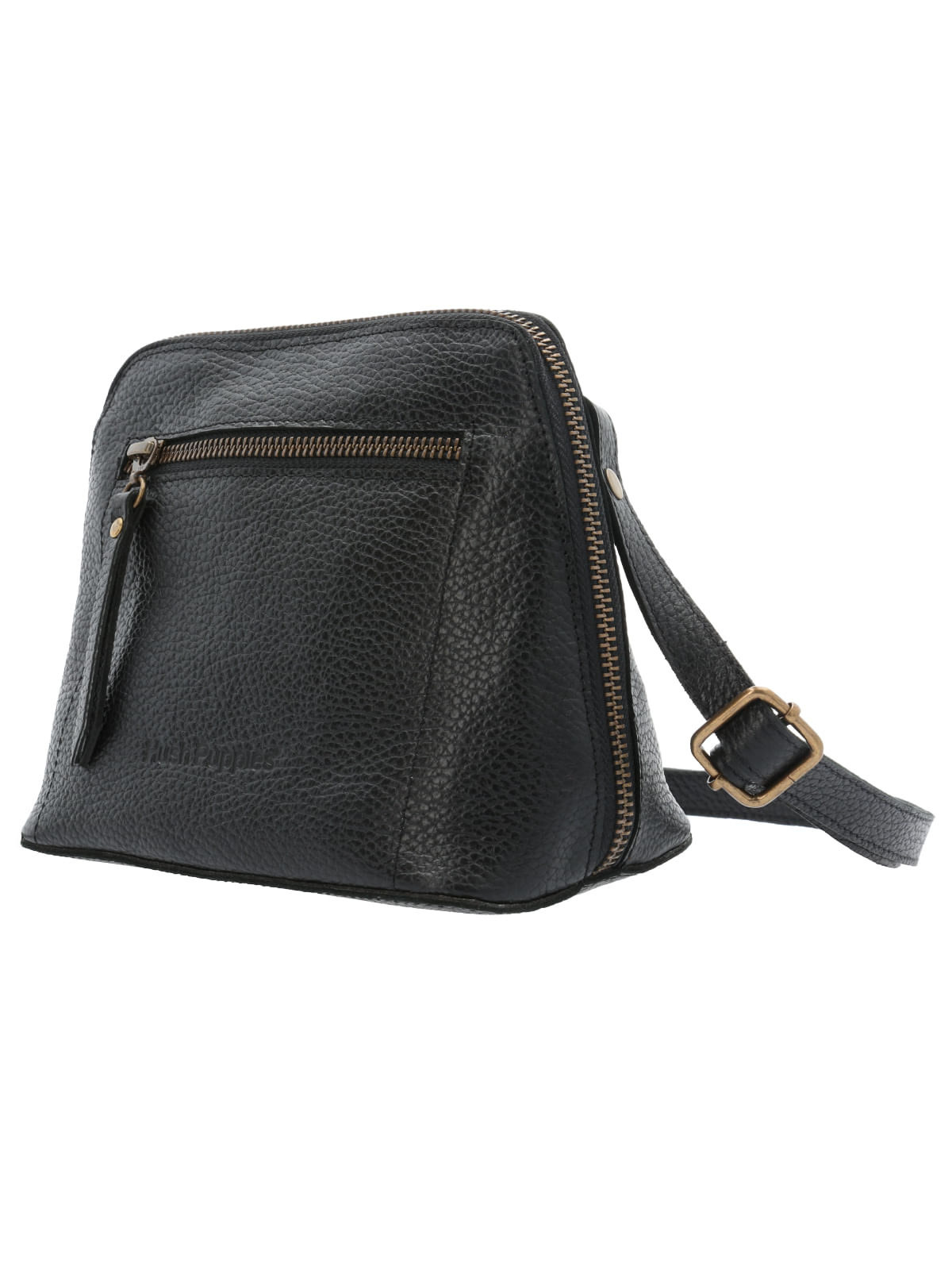 Cartera Cuero Mujer Beth Cross Negro Hush Puppies