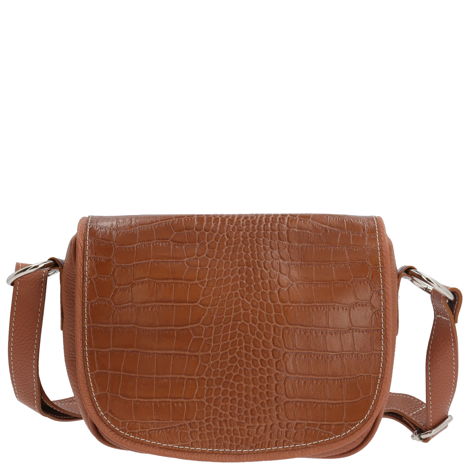 Cartera Cuero Mujer Fiore Cross Café Hush Puppies