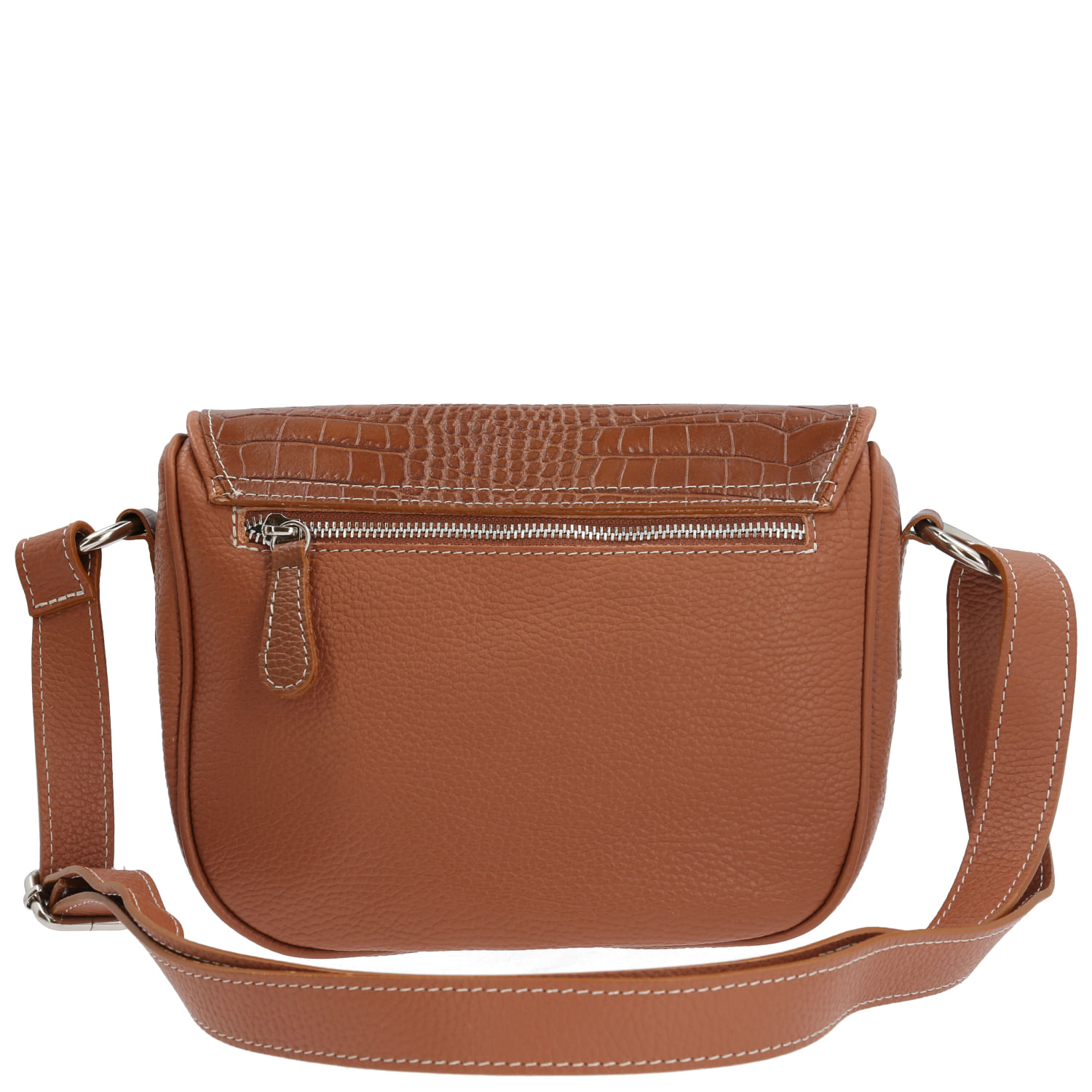 Cartera Cuero Mujer Fiore Cross Café Hush Puppies