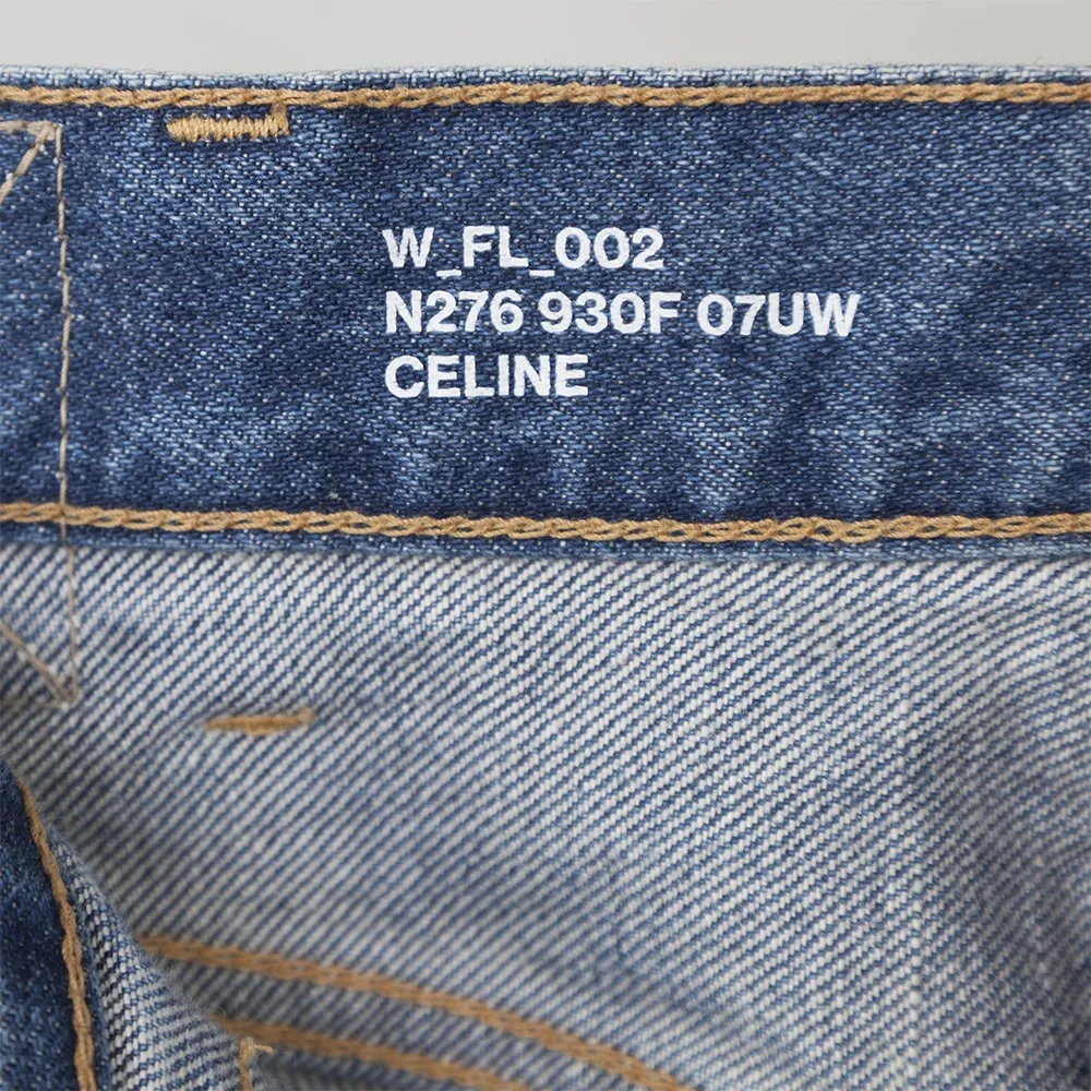 Celine Pantalón Acampanado Denim T 28