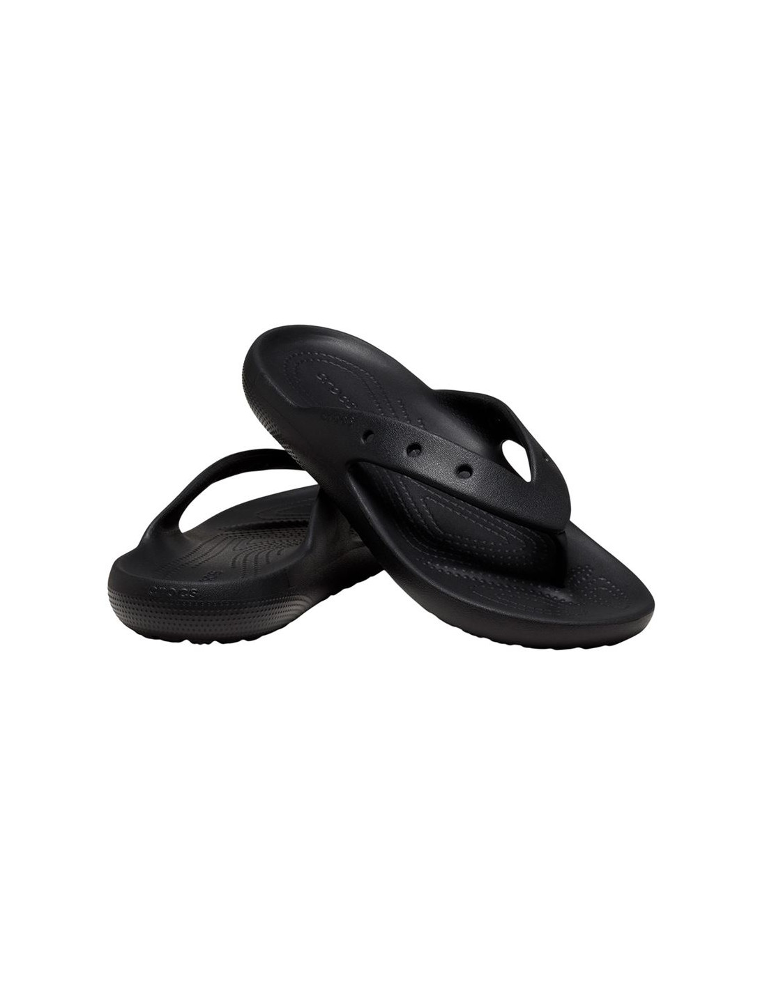 Chanclas Crocs Classic Flip v2 Negro